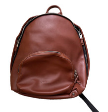 Zaino in pelle vegan Silver