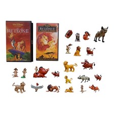 *HH* Action Figure Il Re Leone Giocattoli Toys Giochi + VHS Film Videocassetta 