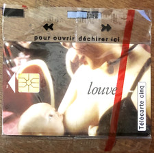 TELECARTE 5U LOUVE FEMME RÉF