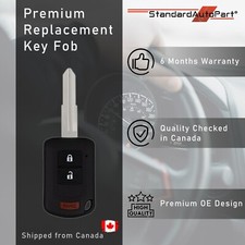 Remote Head Key fob for