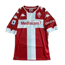 Vlahovic Fiorentina 2020/21 maglia preparata indossata rosso stock pro