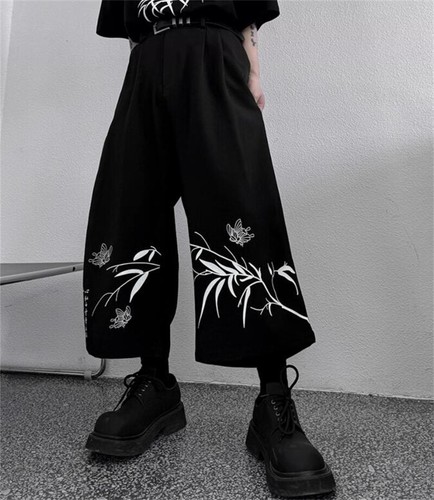 Pantaloni cinesi uomo gamba