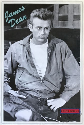 Poster james dean riflessioni - poster,