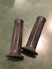 COPPIA MANOPOLE MOTO D'EPOCA TUBONE MOTORINO CICLOMOTORE VINTAGE EPOCA NOS