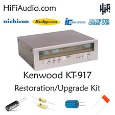 Kenwood KT-917 restauro recap servizio riparazione kit ricostruzione fix condensatore