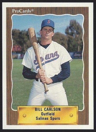 Carta baseball 1990 procards - baseball,