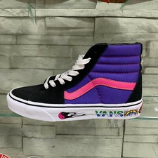 Vans Sk8 High Nere Viola Peace