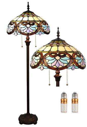 Lampadaire tiffany style - lampadaire, 16"