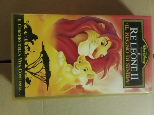 Vhs originale disney re - "il,