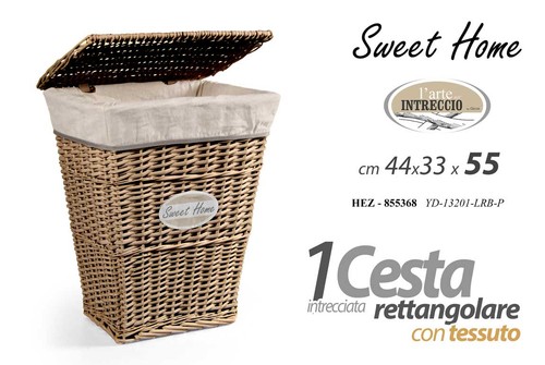 Cesta portabiancheria - cesta,