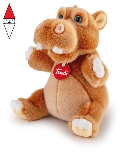 Peluche trudi ippopotamo - peluche,