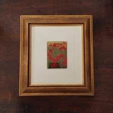 quadro formella con foglia