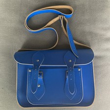 Borsa a tracolla The Cambridge Satchel Company Classic 11" blu