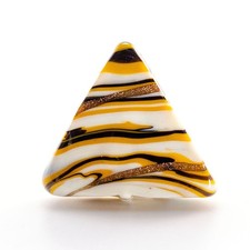 Perla di Murano triangolare 25