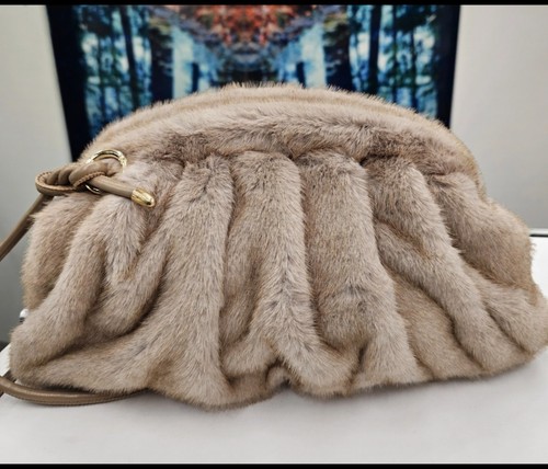 Bag borsa pochette pelliccia - borsa,