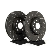 Coppia Dischi Anteriori 278mm EBC Groved Disc Ford Fiesta ST ST200