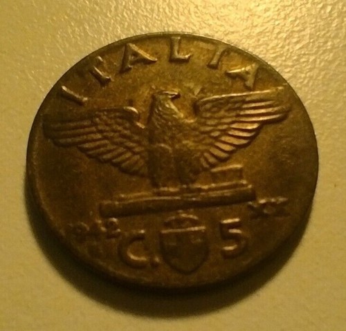 Moneta centesimi 1942 - 5,
