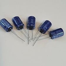 5pz condensatori elettrolitici - 5pz,