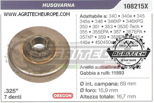 108215x oregon bell sprocket - bell,