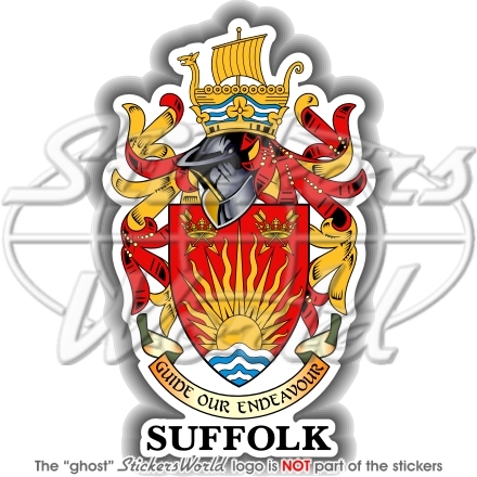 Adesivo suffolk stemma - adesivo,