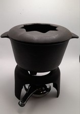 Pentola fonduta in ghisa design vintage fondute tradizionali