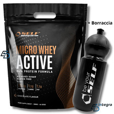 SELF - Micro Whey Active 2 kg Proteine Siero del Latte Isolate con VB 104