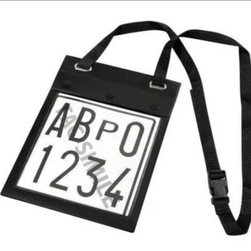 Porta targa prova auto - di,