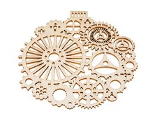 App.ingranaggi Legno 24pz