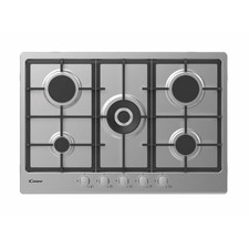 OUTLET CANDY O-CHG74WX PIANO COTTURA 75CM 5 FUOCHI INOX - CON DIFETTI