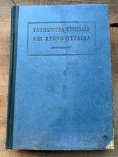 Farmacopea ufficiale del Regno d'Italia (sesta edizione, 1940) FARMACIA RARO