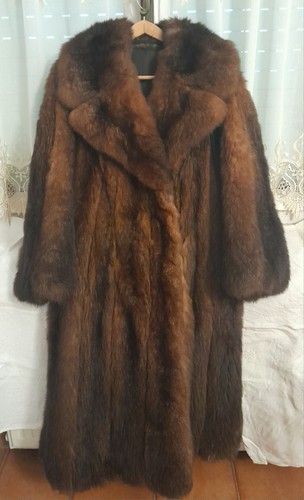 Pelliccia visone marrone - visone,