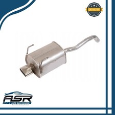 SILENZIATORE TERMINALE CROMATO