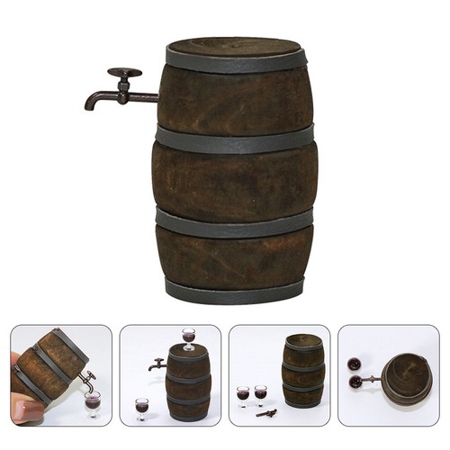 Mini botte vino rosso - mini,