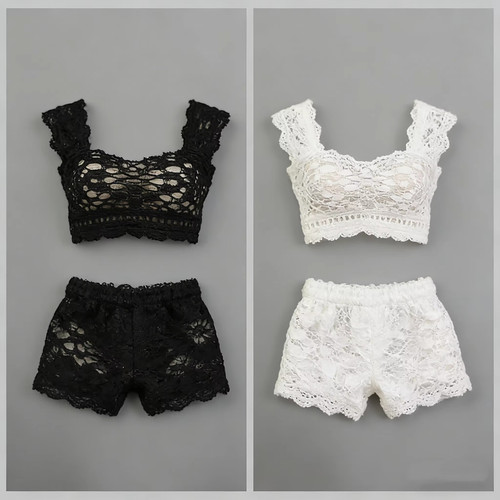 Set intimo pizzo bambola 6 - set,