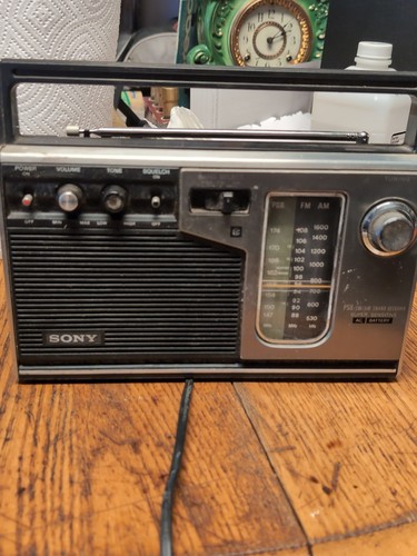 Vintage sony icf 7370w - icf-7370w, am