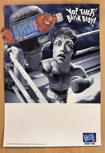 1997 rare rocky balboa - rocky, sticker