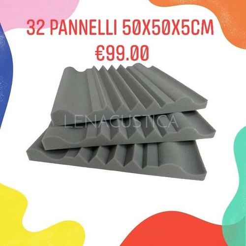 Pannelli fonoassorbenti - 32,