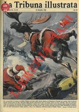 PISANI Vittorio - Due motociclisti in costume da Babbo Natale correvano nelle n