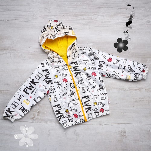 Girls water resistant jacket - water-resistant,