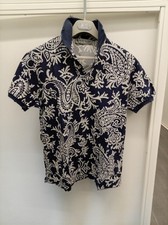 Etro Polo Men's Size S Paisley