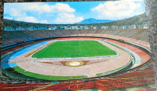 Cartolina stadio soccer calcio - stadio,