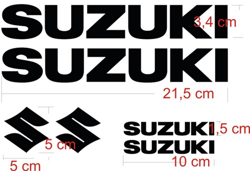 Kit adesivi suzuki - adesivi,