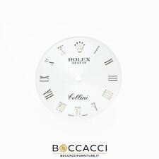 ROLEX Quadrante Argento, Indici Oro Bianco per Cellini ref. 6110 Refer: 6110 ...