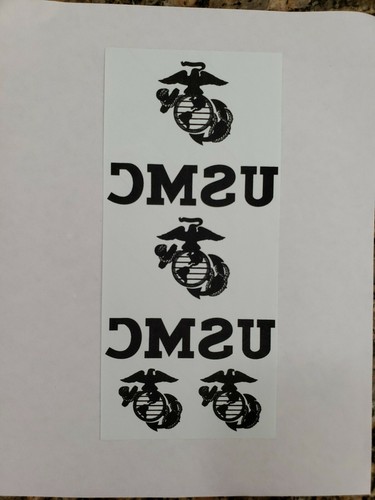 Usmc transfer paper iron - paper, 1