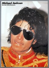 MICHAEL JACKSON - raro poster
