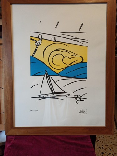 Valerio adami litografia - ,
