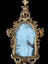 specchiera antica dorata Epoca 700 Italiana