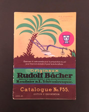 R. BACHER CZECHOSLOVAK PLOWS &