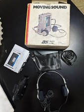 *RARE* Walkman VINTAGE Audio Sonic CT-102 STEREO CASETTE Vintage + leather case 