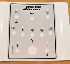Adesivo silver ripristino quadro utenze strumenti joker boat clubman gommone